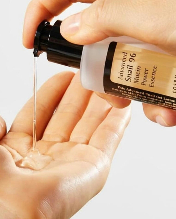 اسنس ترمیم کننده حلزون کوزارکس مدل ادونس اسنیل 96موسین پاور 100 میل