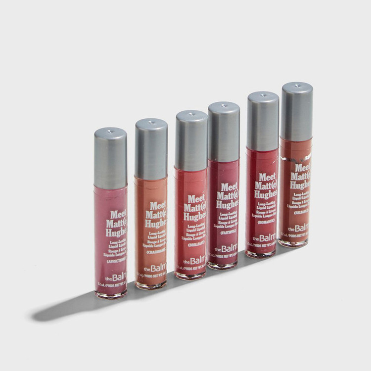 رژ لب مایع مات دبالم اصل مدل meet matt(e) hughesمینی سایز ماندگاری بالا رنگ dedicated و affectionat