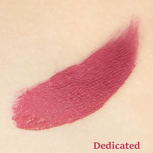 رژ لب مایع مات دبالم اصل مدل meet matt(e) hughesمینی سایز ماندگاری بالا رنگ dedicated و affectionat