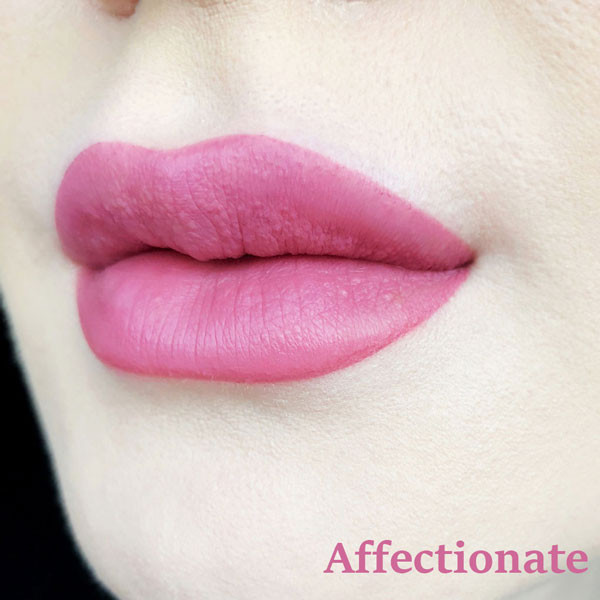 رژ لب مایع مات دبالم اصل مدل meet matt(e) hughesمینی سایز ماندگاری بالا رنگ dedicated و affectionat