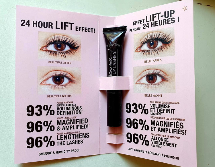 ریمل شارلوت تیلبری مدل pillow talk حجم مینی1.5میل