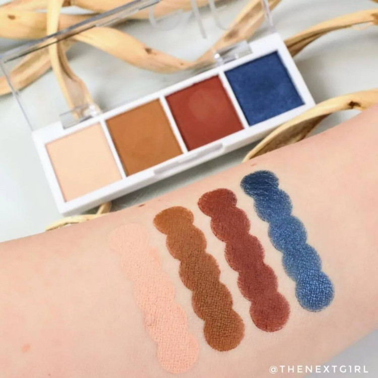 پالت سایه چشم 4 تایی الف مدل بایت سایز رنگ carnival candy