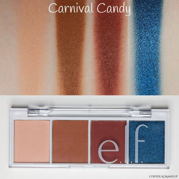 پالت سایه چشم 4 تایی الف مدل بایت سایز رنگ carnival candy