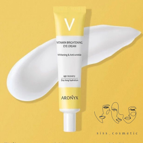 کرم دور چشم ویتامینه روشن کننده و ضدچروک آرونیکس حجم 40 میل