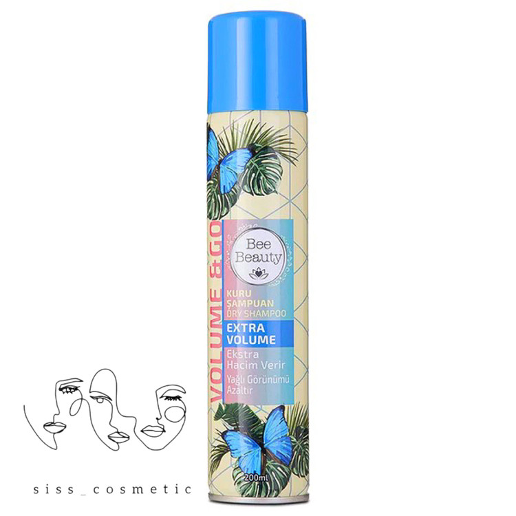 شامپو خشک حجم دهنده اکسترا بی بیوتی حجم 200 میل