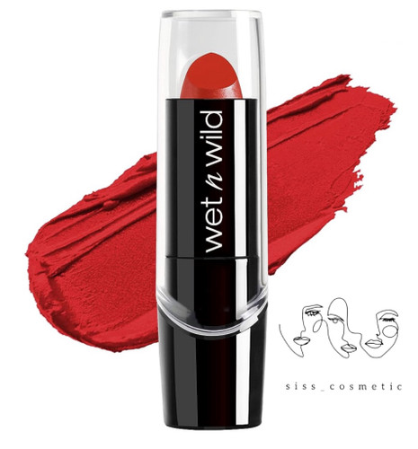 رژ لب جامد سیلک فینیش وت اند وایلد رنگ cherry frost 539A حجم 3/5گرم فول سایز