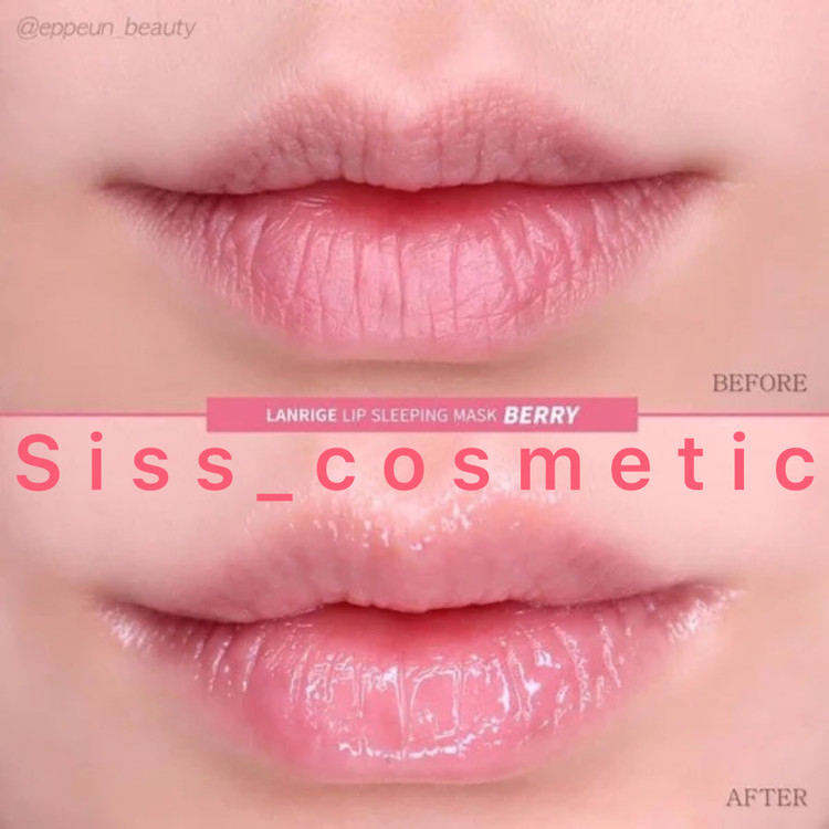 ماسک لب شب توت فرنگی لانیژ حجم 3 گرم