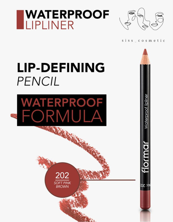 مدادلب ضدآب فلورمار رنگ٢٠٢_٢٣٦_٢٣٨