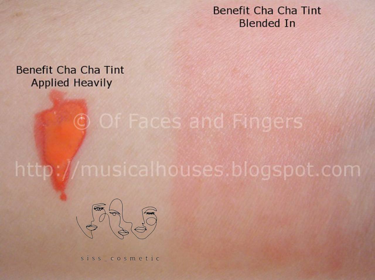 تینت لب و گونه بنفیت رنگ چاچا حجم 2 میل