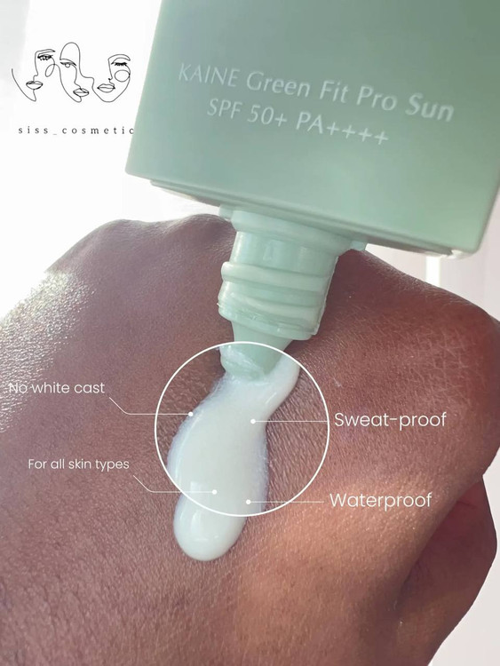 کرم ضد آفتاب هیبریدی بی رنگ کین SPF 50+pa++++حجم55ml