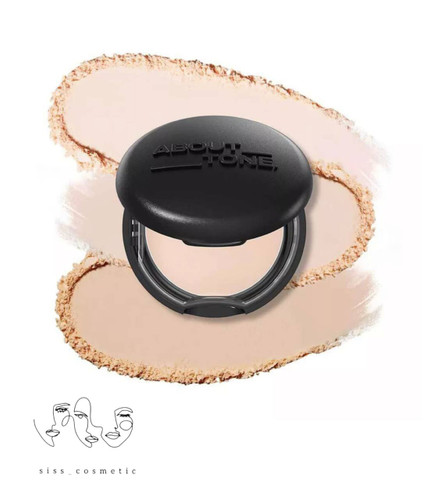 پنکک (پودر) بلور پاودرپکت ابوت تونabout tone رنگ NATURAL 03 حجم 9 گرم