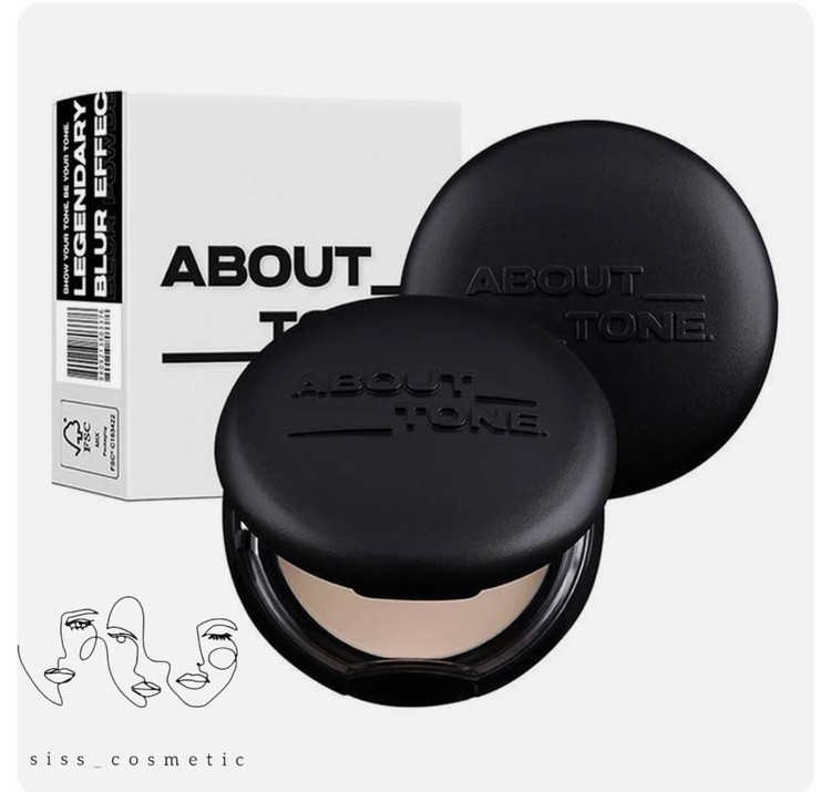 پنکک (پودر) بلور پاودرپکت ابوت تونabout tone رنگ NATURAL 03 حجم 9 گرم