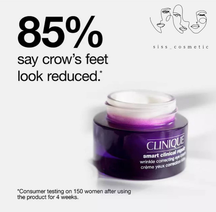 کرم دور چشم ضد چروک اسمارت کلینیک مدل Clinical Repair Wrinkle Correcting 15ML