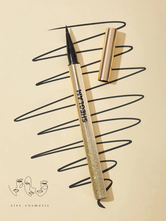 خط چشم ماژیکی ضدآب شیگلم رنگ BLACK حجم 0.5 میل