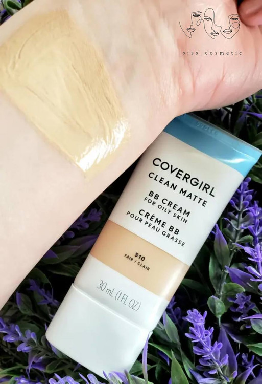 بی بی کرم مخصوص پوست های چرب مدل کلین مات کاورگرل رنگ 510 FAIR/CLAIR حجم 30 میل