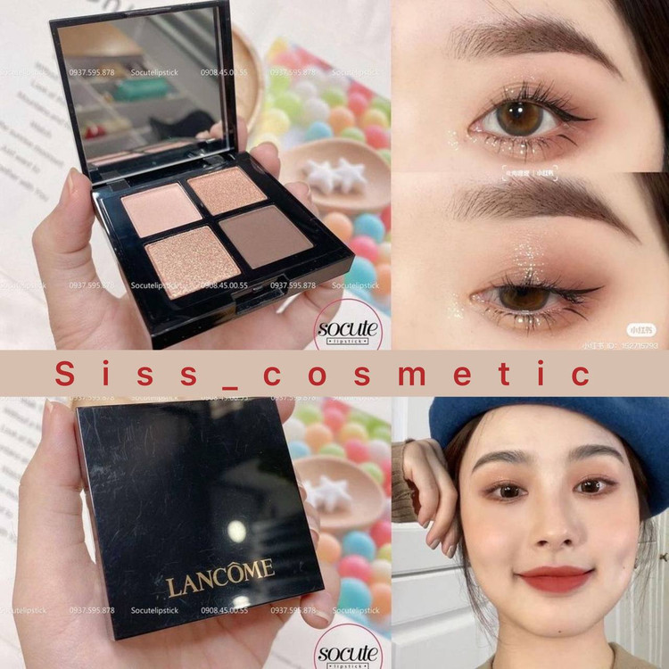 پالت سایە چهارتایی لانکوم رنگ sultry sky مینی سایز 5/6گرم