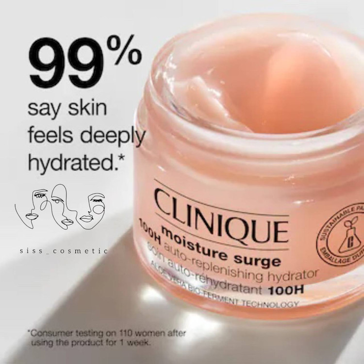ژل آبرسان 100 ساعته کلینیک مدل moisture surge حجم 30 میل
