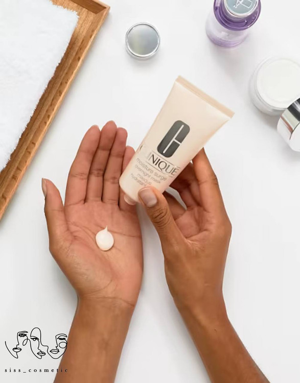 ماسک شب آبرسان مدل moisture surge کلینیک حجم 100 و 30 میل