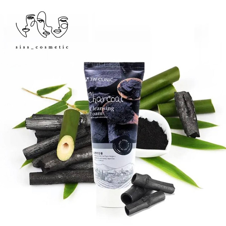 فوم شستشو صورت زغال تری دبلیو کلینیک حجم 100 میل