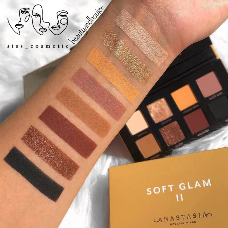 پالت سایه سافت گلم آناستازیا حجم مینی 0.8 گرم