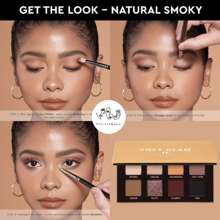 پالت سایه سافت گلم آناستازیا حجم مینی 0.8 گرم