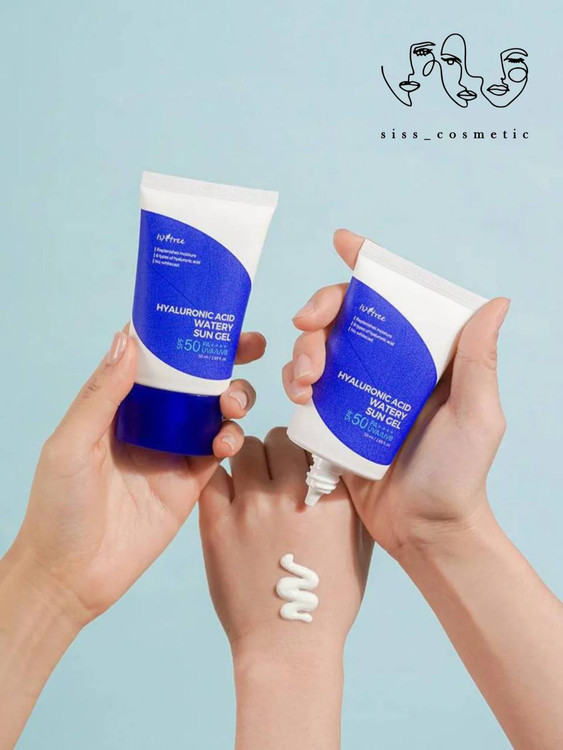 کرم ضد آفتاب سان ژل شیمیایی ایزنتری حجم50 میل