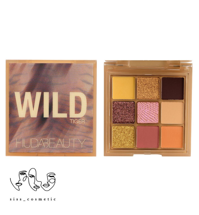 پالت سایه هدی بیوتی مدل WILD TIGER اورجینال حجم فول سایز