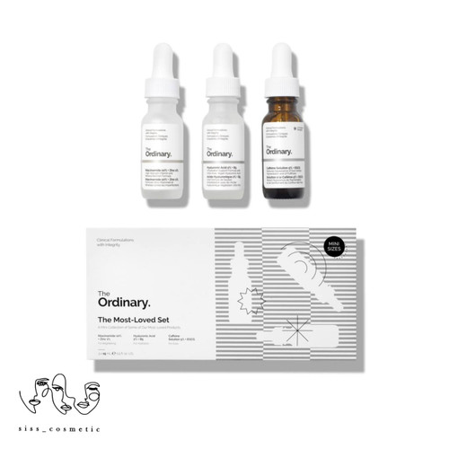 پک روزانه 3 عددی نیاسینامید و هیالورونیک اسید و کافئین اوردینری حجم 15میل