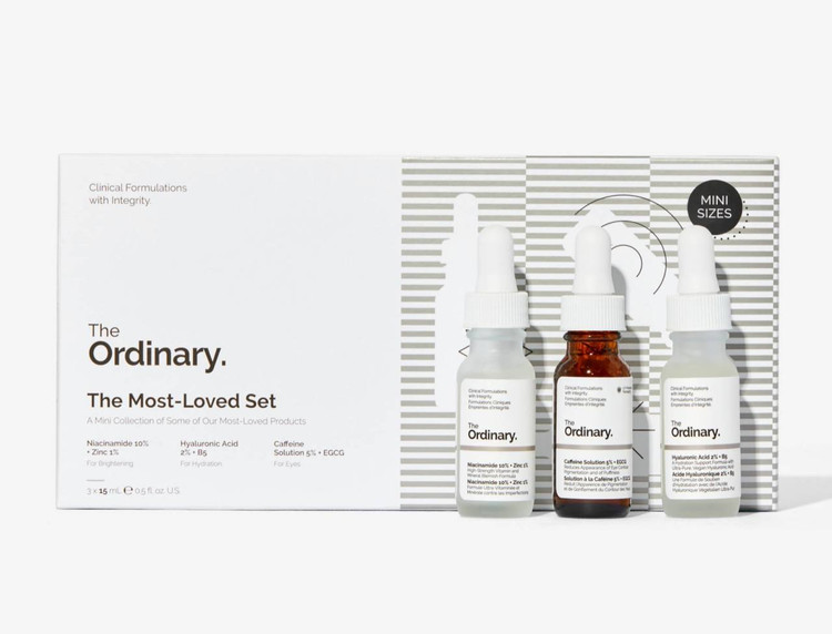 پک روزانه 3 عددی نیاسینامید و هیالورونیک اسید و کافئین اوردینری حجم 15میل