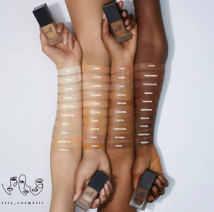 کرم پودر الف مدل Flawless satin رنگ PEARL و SAND حجم 20 میل