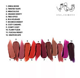 رژلب لب جامد مک مدل powder kiss رنگmiraculous وflurry fleur حجم مینی