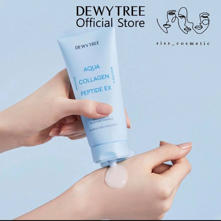 مولتی کرم dewytree آبرسان ومرطوب کننده حاوی کلاژن و پپتاید حجم ۸۰میل