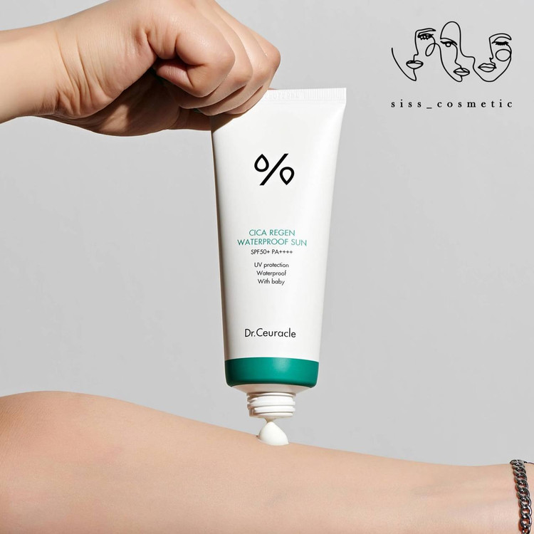 ضدآفتاب ضد تعریق مناسب کودک و بزرگسال دکتر سراکل SPF50+PA++++حجم100میل