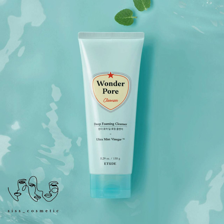 فوم شستشو صورت و پاک کننده منافذ اتود هاوس مدل wonder pore حجم150 گرم