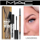 کیت ابرو مک شامل ژل ابرو و مداد ابرو مدلMADE TO WOW رنگLIGHT