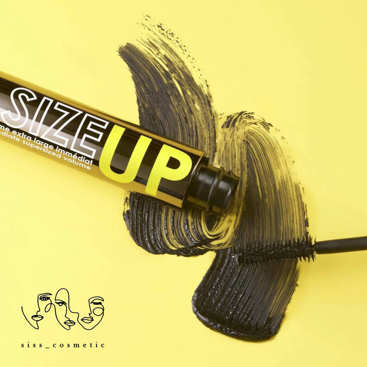 ریمل حجم دهندە و بلندکنندە سفورا مدل SIZE UP رنگ01 Ultra Black حجم14 میل