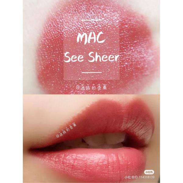 رژلب جامد مک رنگ See Sheer