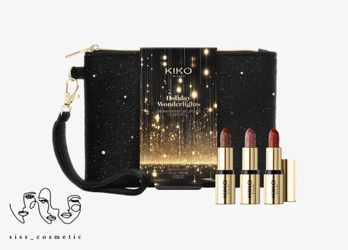 پک کادویی 3عددی رژلب مینی کیکو میلانو Holiday Wonderlights حجم 1 گرم