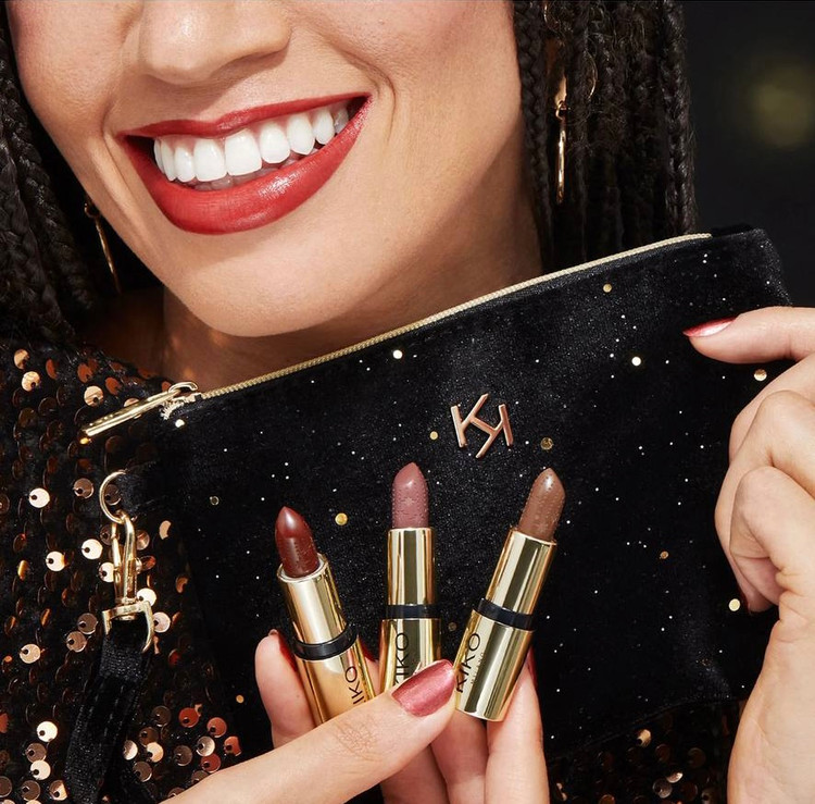 پک کادویی 3عددی رژلب مینی کیکو میلانو Holiday Wonderlights حجم 1 گرم