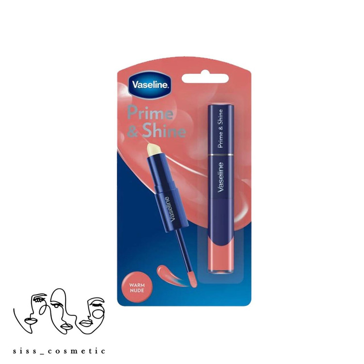 Vaseline prime & Shine PLUM RED _WARM NUDE _ SCARLET RED