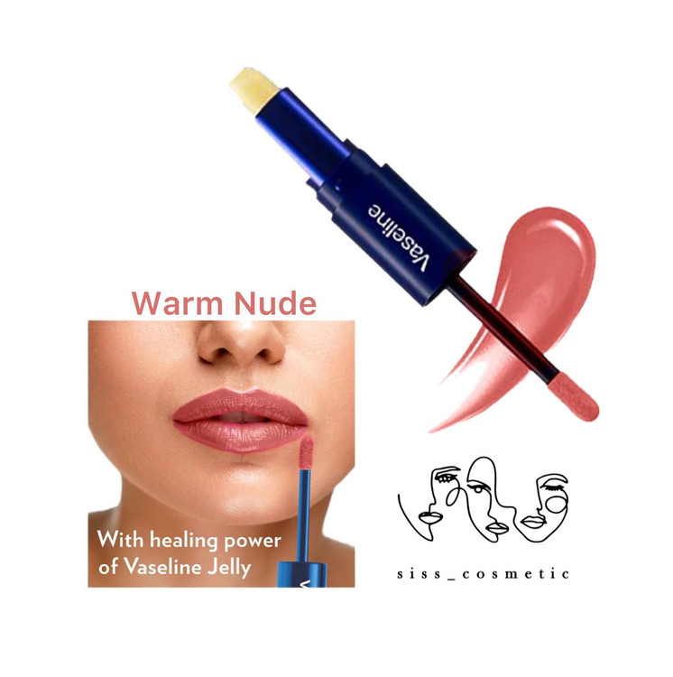 Vaseline prime & Shine PLUM RED _WARM NUDE _ SCARLET RED