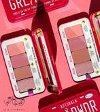 پالت رژ گونه،هایلایتر،برانزر دبالم مدل Autobalm GRL PWDR حجم 8 گرم