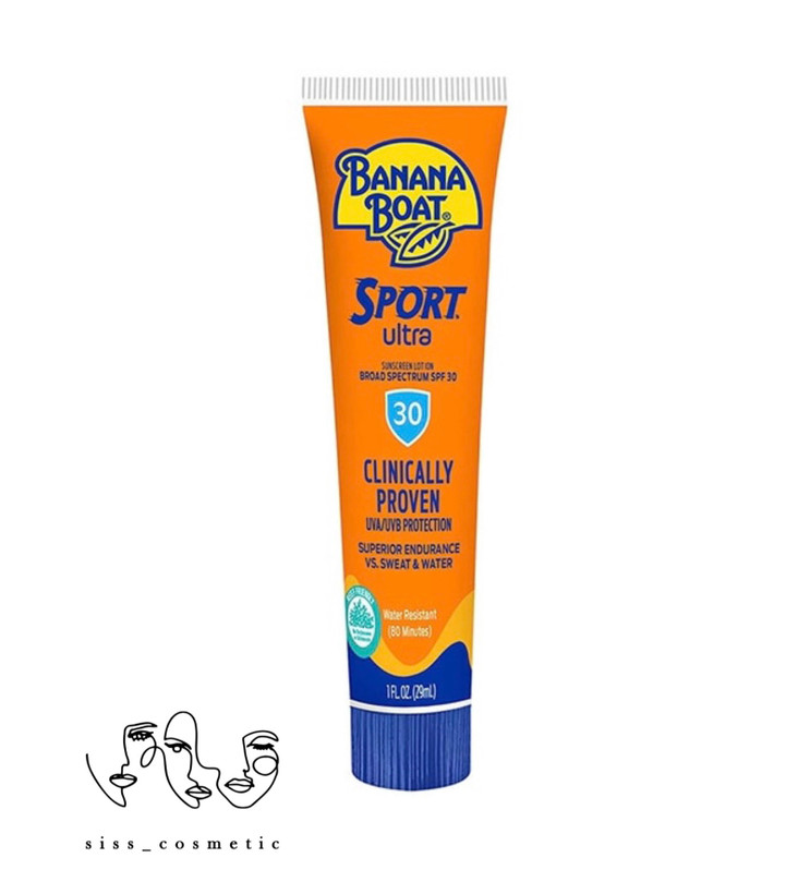 لوسیون ضد آفتاب اولترا اسپورت بنانا بت spf 30 مناسب انواع پوست حجم 29 میل