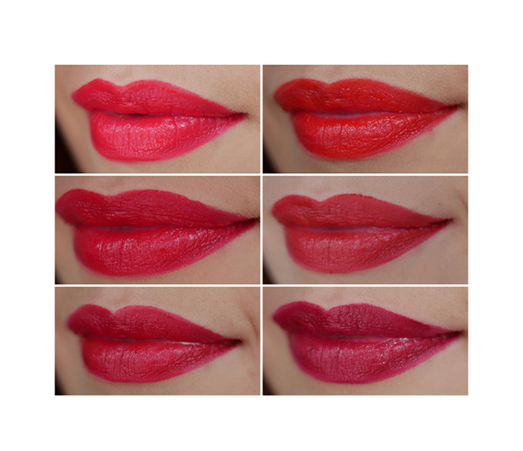 پالت رژ لب 6 رنگ لورال مدل COLOR RICHE MATTE