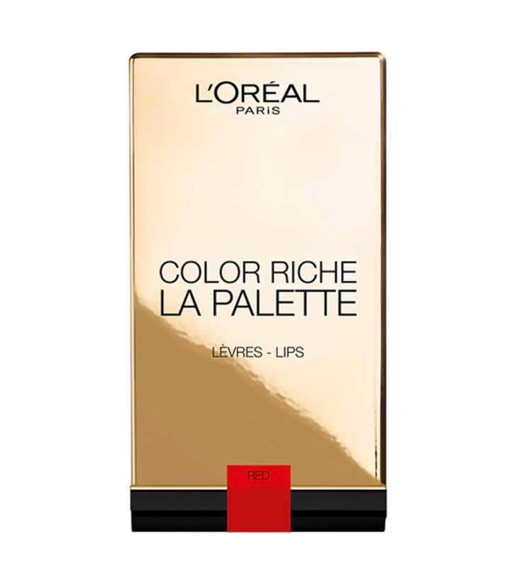 پالت رژ لب 6 رنگ لورال مدل COLOR RICHE MATTE