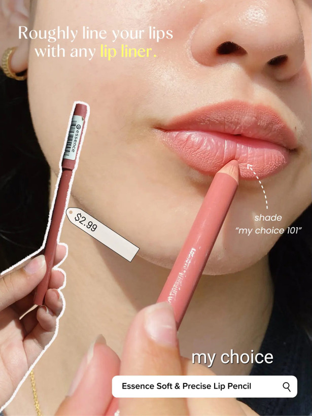 مداد لب اسنس مدل Soft & Precise رنگ 101my choice و 24fierce حجم0.78گرم