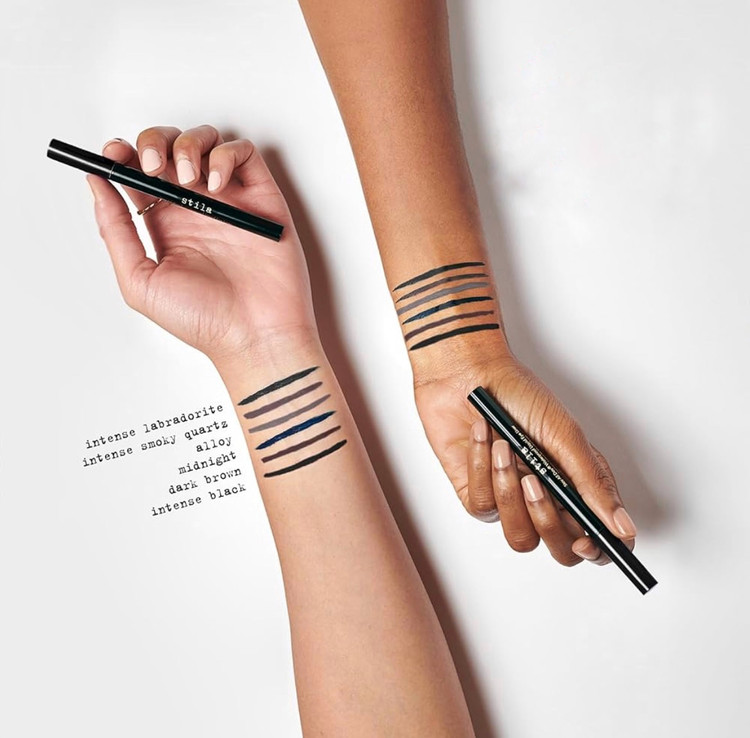 خط چشم ماژیکی ضدآب استیلا مدلStay All Day رنگ intense black مینی سایز حجم 0.25 میل