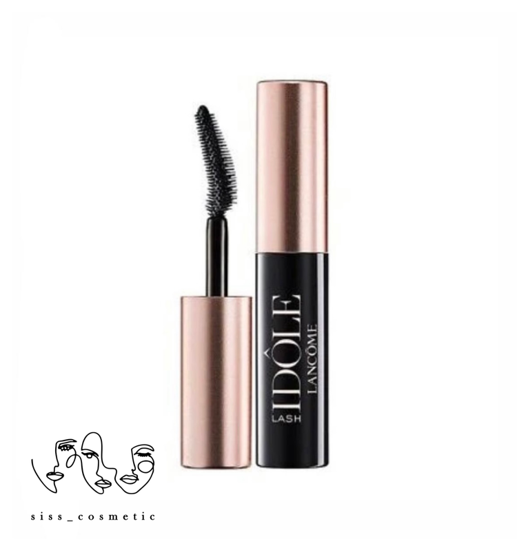 ریمل حجمدهنده و لیفت مژه لانکوم مدل Idôle رنگ 01 Glossy Black مینی سایز حجم 2/5 میل(جداشدە از پک)