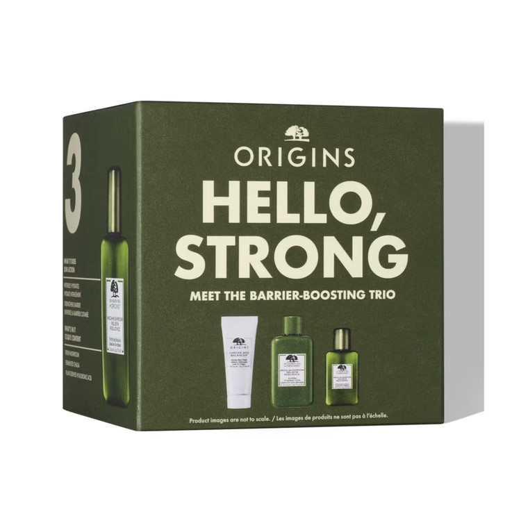 پک ٣عددی مراقبت پوستی اوریجینز مدل HELLO, STRONG
